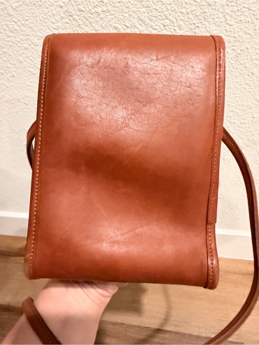 Vintage Coach Scooter Crossbody Bag Brown - Picture 2 of 13